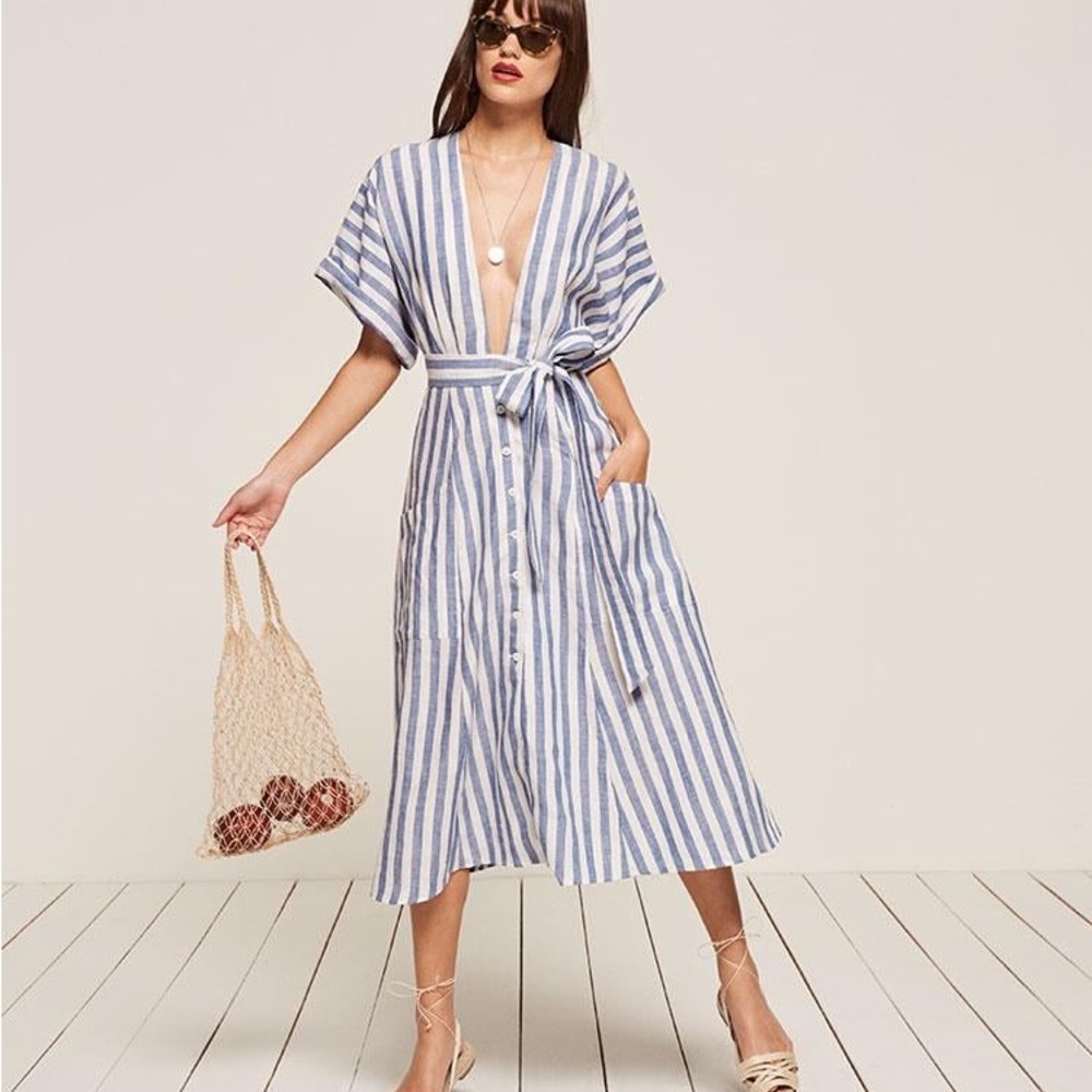 NWT! Reformation Coastal Geneva Dress (8)